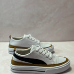 BLACK AND TAN SNEAKERS BY BRITT AND BELLE BOUTIQUE