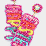 Happy Easter Earrings by Britt and Belle Boutique