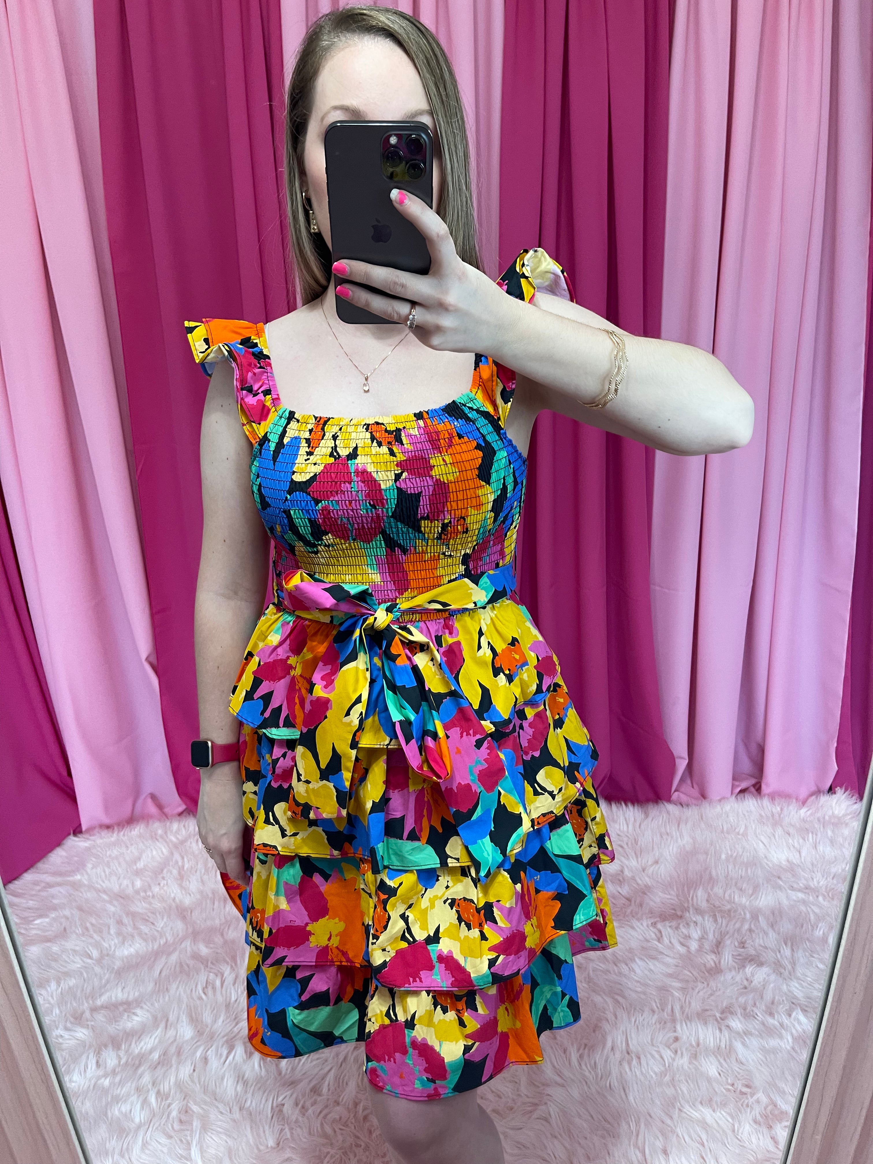 Colorful party outlet dresses