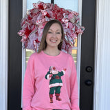 Classic Santa Pink Top