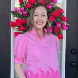 Magnolia Bloom Lace Blouse