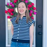 Harbor Stripe Knit Top