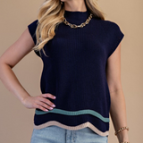 Navy Sweater