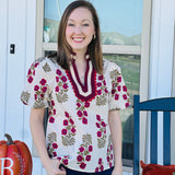 Cranberry Fields Top
