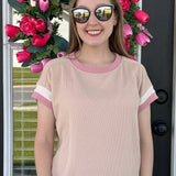 Sweet Simplicity Ribbed Top