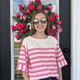 Harper Striped Top