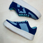 Blue star sneakers by Britt and Belle Boutique