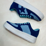 Blue star sneakers by Britt and Belle Boutique