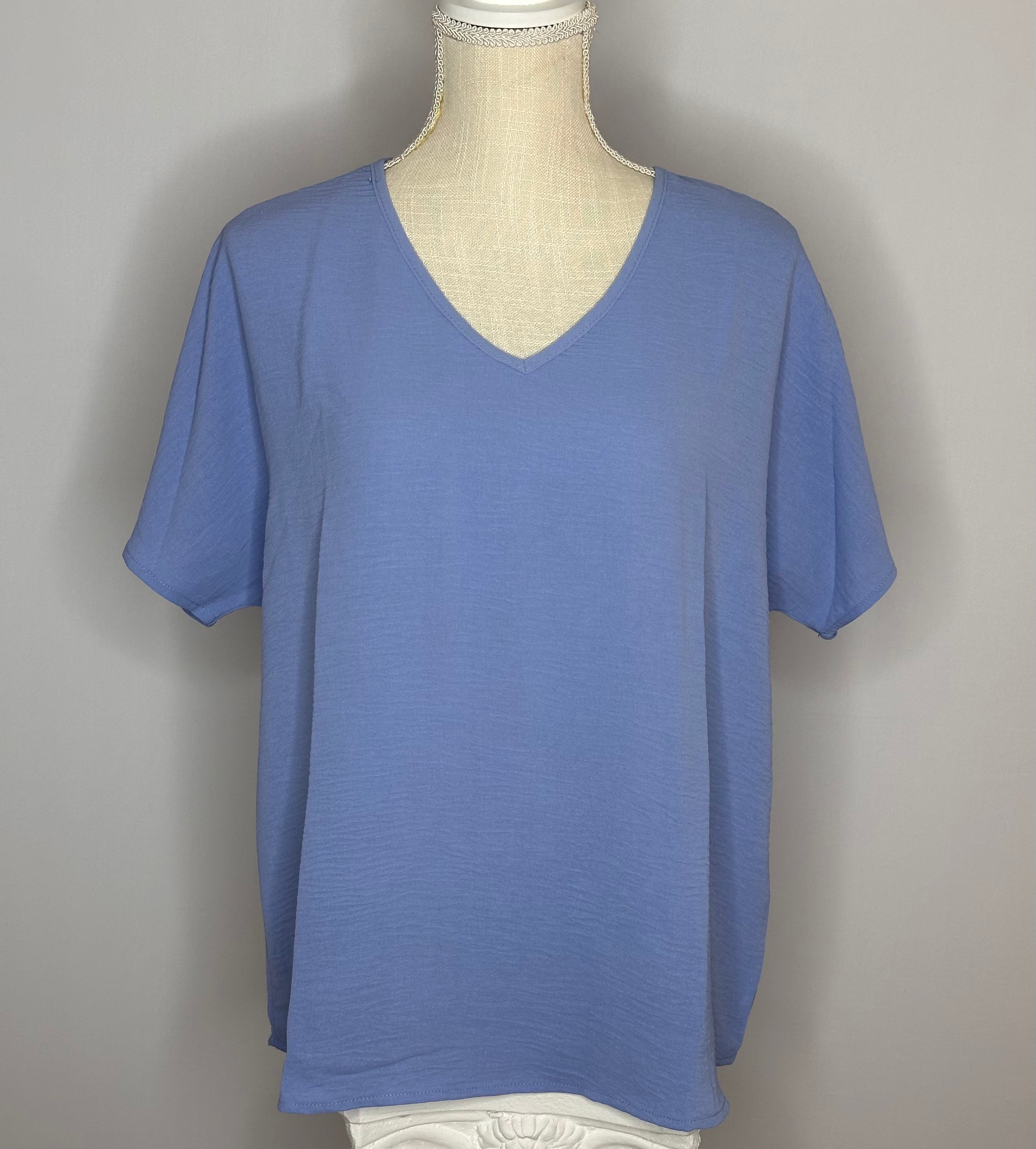 Everyday Luxe V-Neck Blouse