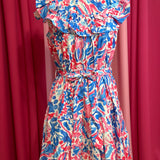 BLUE AND PINK DRESS BY BRITT AND BELLE BOUTIQUE