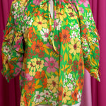BRIGHT FLORAL TOP BY BRITT AND BELLE BOUTIQUE