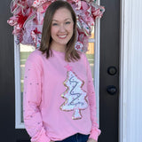 Pearl Sleeve Christmas Tree Top