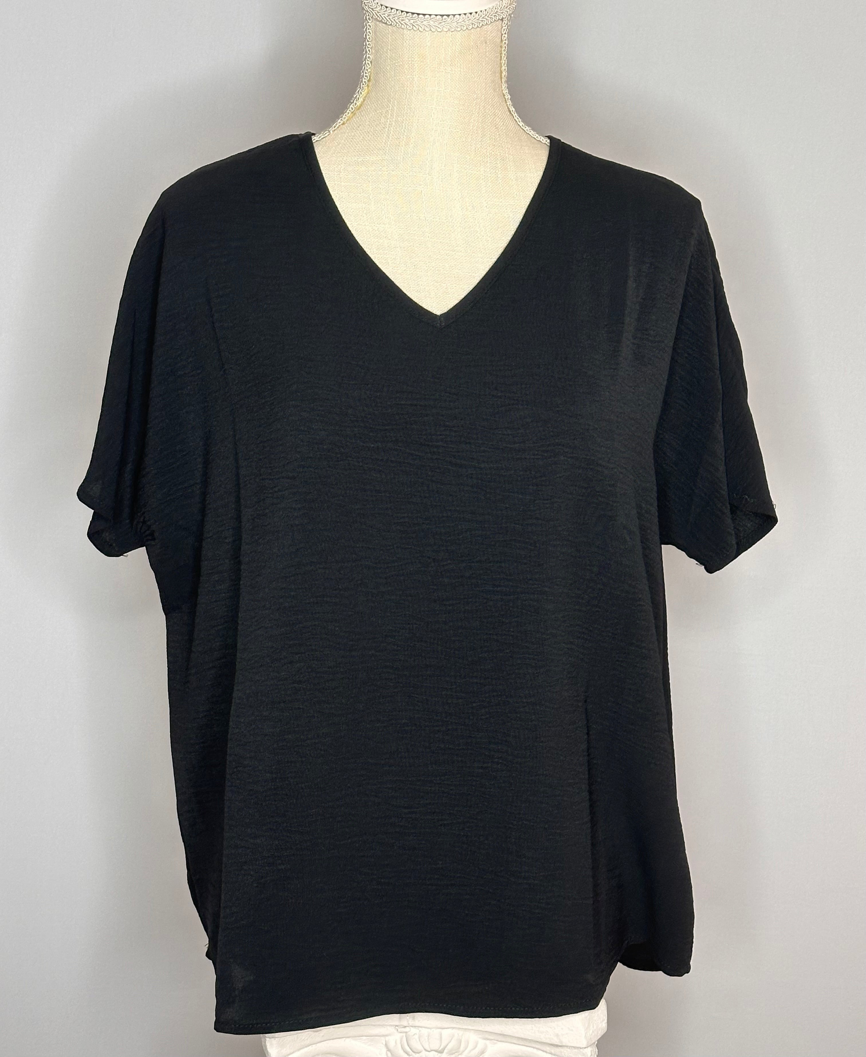 Everyday Luxe V-Neck Blouse