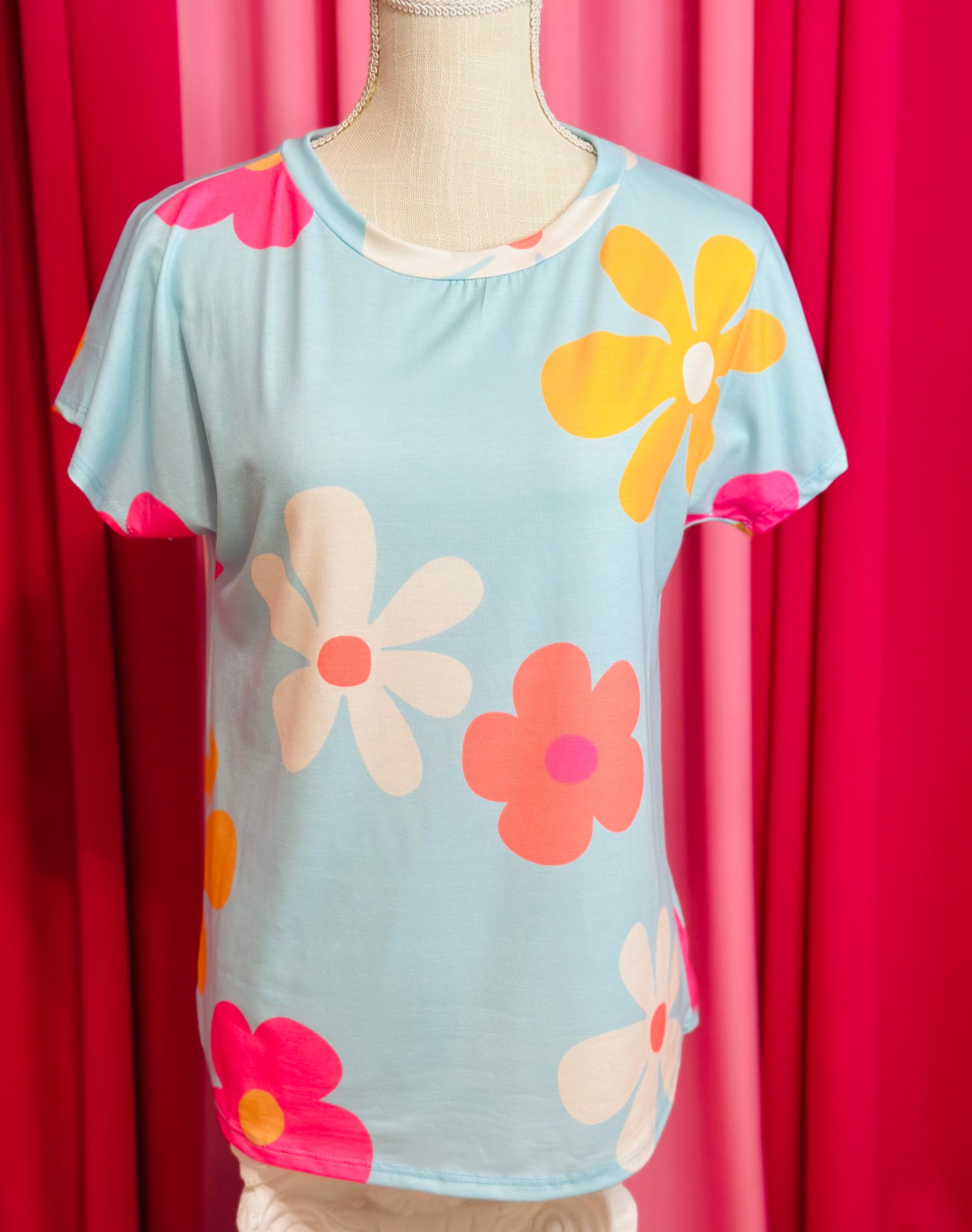 Flower Power T-Shirt by Britt and Belle Boutique