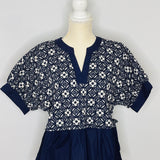 Midnight Garden Peplum Top