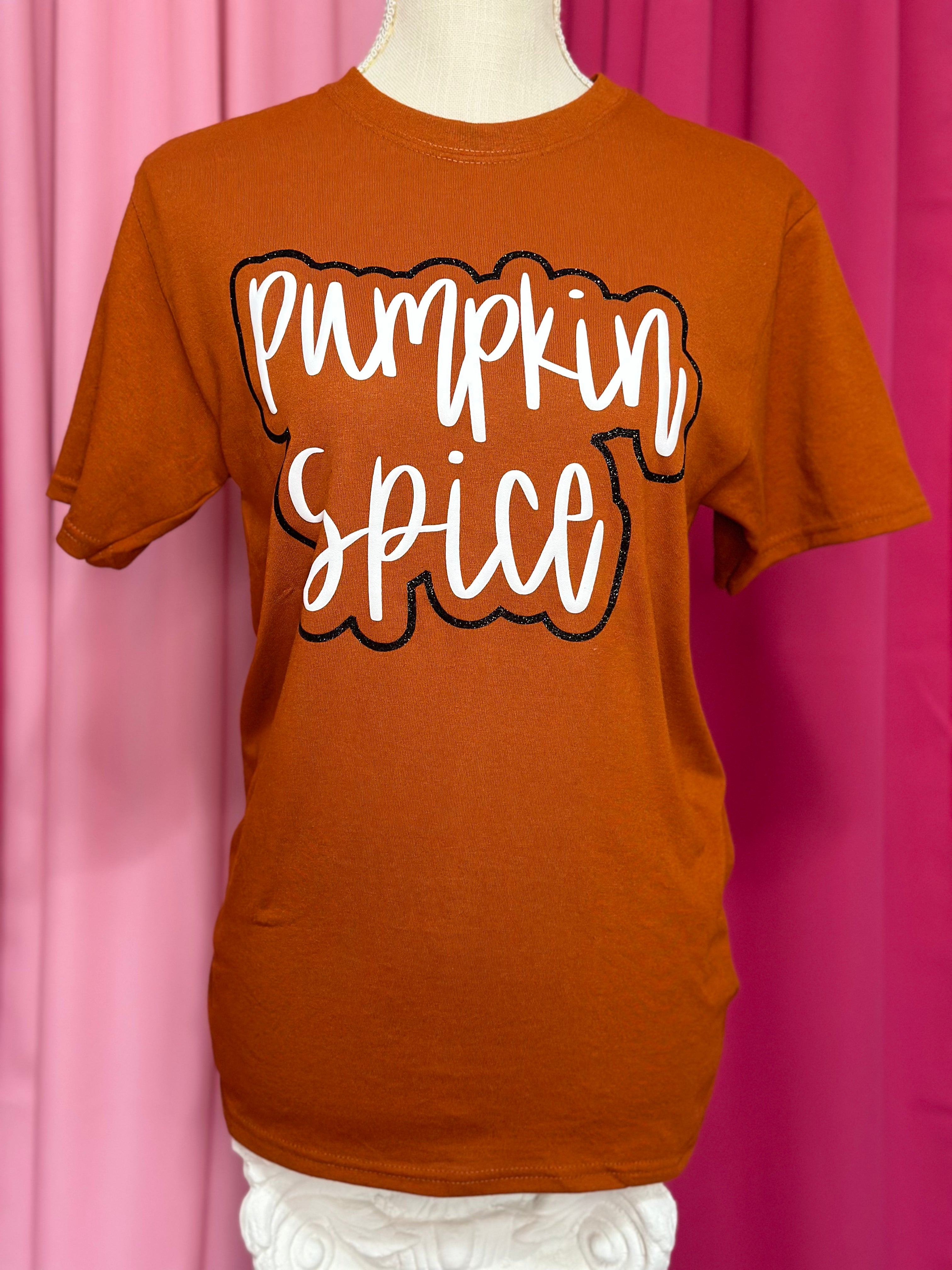Pumpkin Spice T-Shirt by Britt and Belle Boutique
