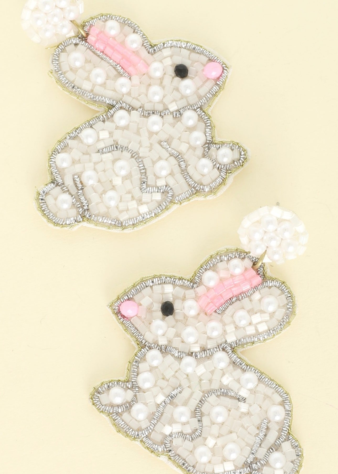 Easter Bunny Earrings by Britt and Belle Boutique