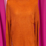Pumpkin Orange Sweater by Britt and Belle Boutique