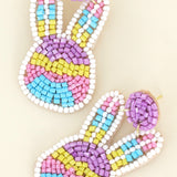 Pastel Easter Bunny Earrings 