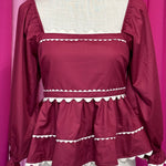 Garnet Top by Britt and Belle Boutique