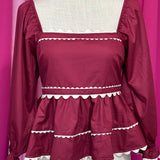 Garnet Top by Britt and Belle Boutique