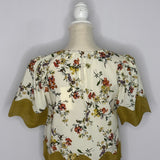 Daisy Days Scallop Blouse
