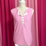 Pink Sleeveless Top by Britt and Belle Boutique