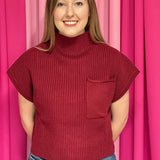 Short Sleeve Ruby Sweater