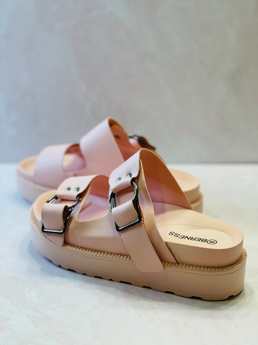 pink slip ons; pink slides; pink sandals; pool shoes; pink pool shoes