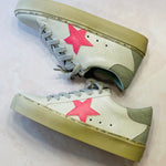 ShuShop Reba Sneakers, pink sneakers; star sneakers; pink star sneakers; shushop