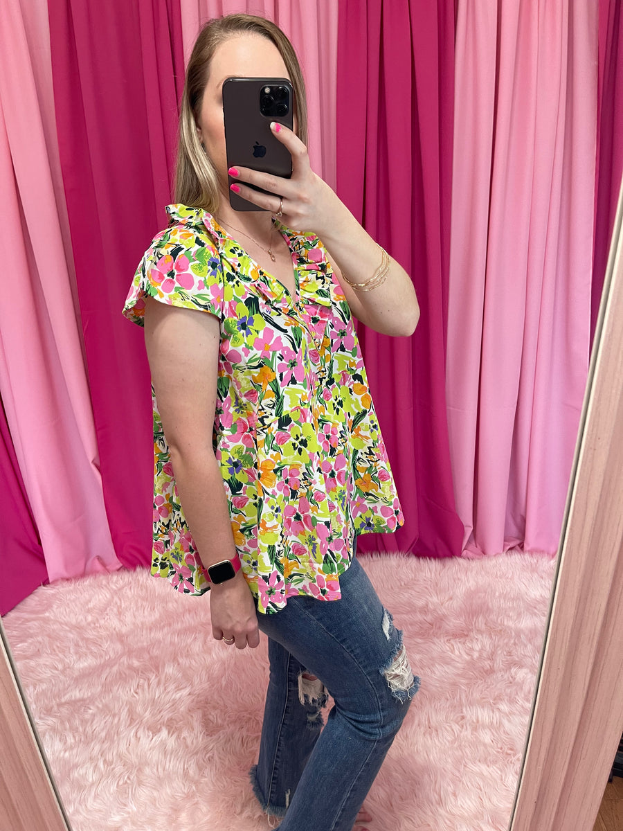 floral top